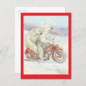 Carte Postale "Polar Bears" (Devant / Derrière)