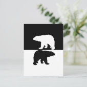 Carte Postale Polarbear (Debout devant)