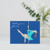 Carte Postale Pole Fitness (Debout devant)