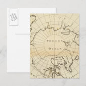 Carte Postale Pôle Nord (Devant / Derrière)