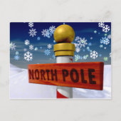 Carte Postale Pôle Nord (Devant)