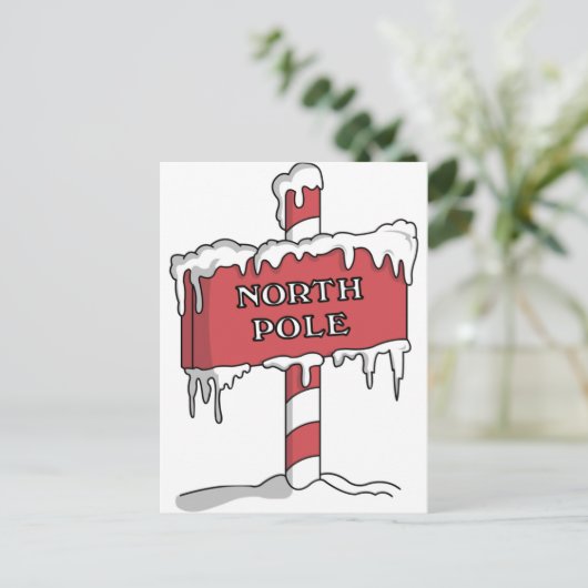 Carte Postale Pôle Nord (Debout devant)