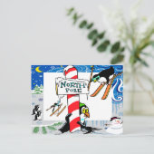 Carte postale Pôle Nord (Debout devant)