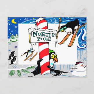 Carte postale Pôle Nord