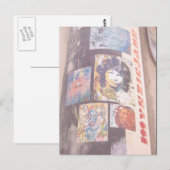 Carte Postale Pôle urbain avec annonces (Devant / Derrière)