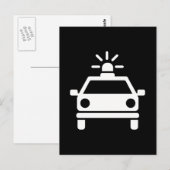 Carte Postale Police (Devant / Derrière)