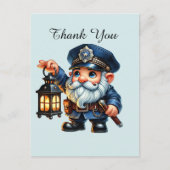 Carte Postale Police Cool merci (Devant)