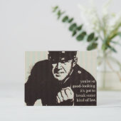 Carte Postale Police d'attraction (Debout devant)