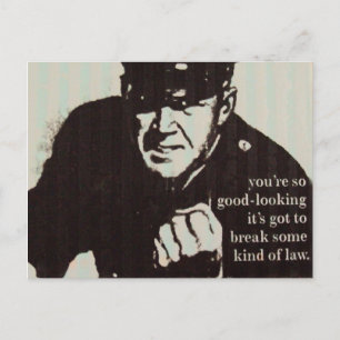 Carte Postale Police d'attraction
