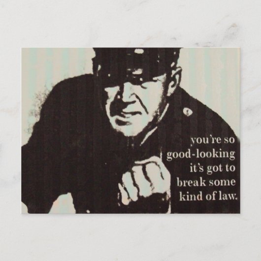 Carte Postale Police d'attraction (Devant)