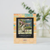 Carte Postale Police de mode (Debout devant)