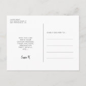 Carte Postale Police de Whimsical Classe de photo 2023 (Dos)