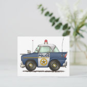 Carte Postale Police judiciaire (Debout devant)