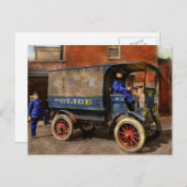 Carte Postale Police - Le wagon de rizière 1919 (Devant / Derrière)