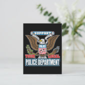 Carte Postale Police locale de soutien (Debout devant)