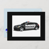 Carte Postale Police PD Police Police Enforcement Academy Lumièr (Devant / Derrière)