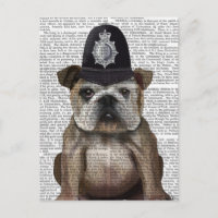 Policier de Bulldog