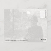 Carte Postale Policier de Londres la nuit (Dos)