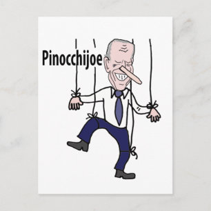 Carte Postale Politique drôle Anti Joe Biden Pun