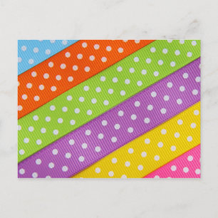 Carte postale Polka Dot