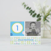 Carte Postale Polka Dot Anniversaire (Debout devant)