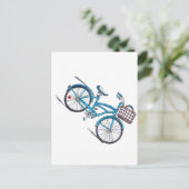 Carte postale Polka Dot Beach Cruiser (Debout devant)