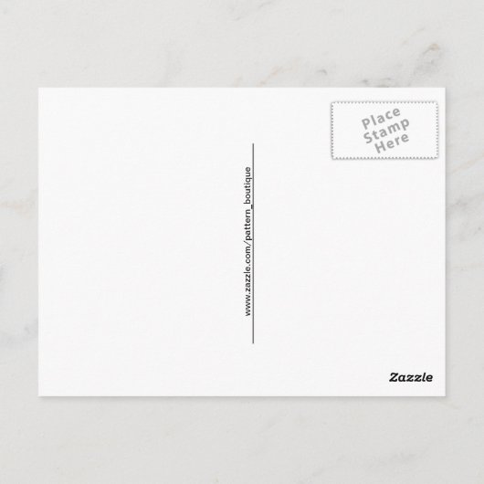 Carte Postale Polkadot beige Burlap (Dos)