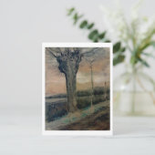 Carte Postale Pollard Willow Van Gogh Peinture fine art (Debout devant)