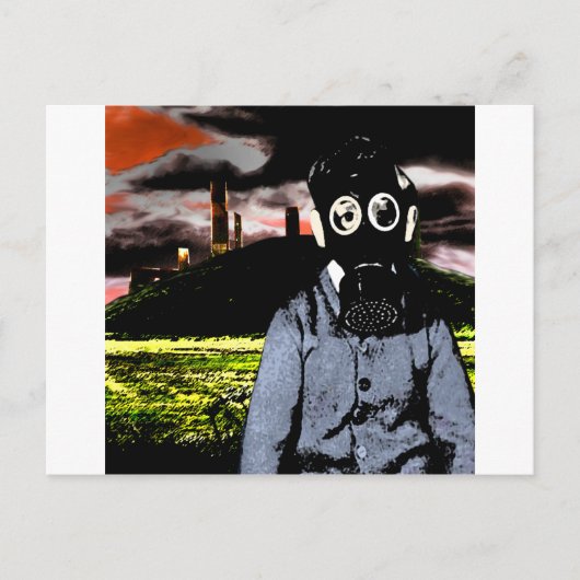 Carte Postale Pollué (Devant)