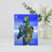 Carte Postale Pollution mondiale (Debout devant)