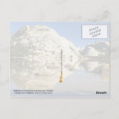 Carte Postale Polly Dome Reflection, Parc national de Yosemite (Dos)