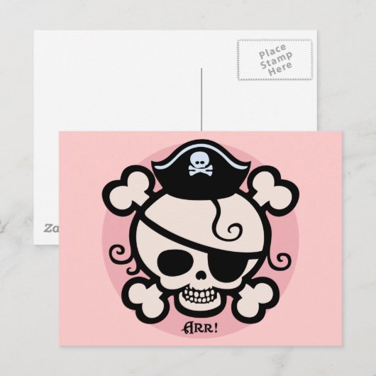 Carte Postale Polly Roger (Devant / Derrière)