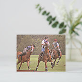 Carte postale Polo (Debout devant)
