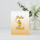 Carte Postale Polo Chick (Debout devant)