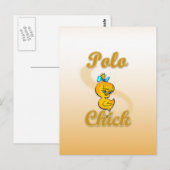 Carte Postale Polo Chick (Devant / Derrière)