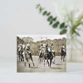 Carte Postale Polo Horses Galloping (Debout devant)