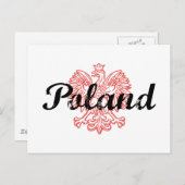 Carte Postale Pologne (Devant / Derrière)