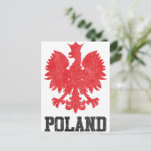 Carte Postale Pologne vintage (Debout devant)
