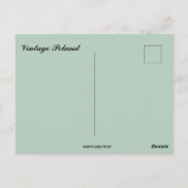 Carte Postale Pologne vintage (Dos)