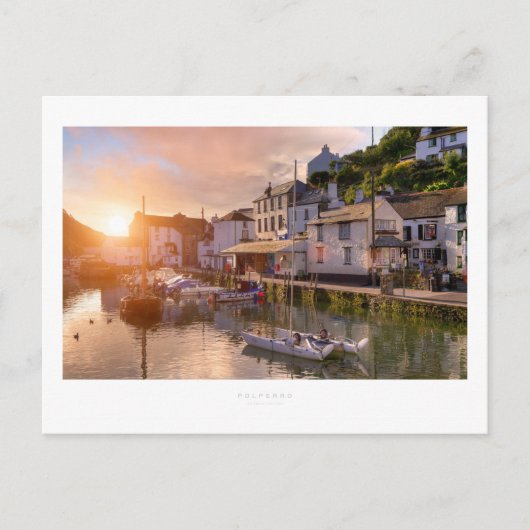 Carte Postale Polperro (Devant)