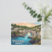 Carte Postale Polperro Angleterre (Debout devant)