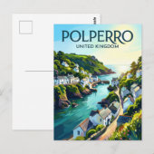 Carte Postale Polperro Royaume-Uni (Devant / Derrière)