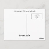 Carte Postale Polychromoptique #2B par Michael Moffa (Dos)