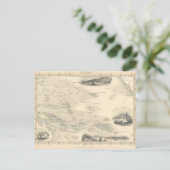 Carte Postale Polynésie | Îles dans l'océan Pacifique (Debout devant)