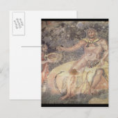 Carte Postale Polyphémère les Cyclopes, mosaïque romaine (Devant / Derrière)