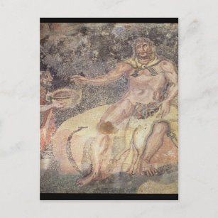 Carte Postale Polyphémère les Cyclopes, mosaïque romaine