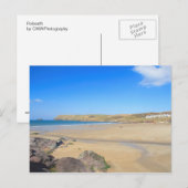 Carte Postale Polzeath en Cornouailles (Devant / Derrière)