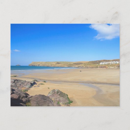 Carte Postale Polzeath en Cornouailles (Devant)