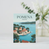 Carte Postale Pomena Croatie (Debout devant)