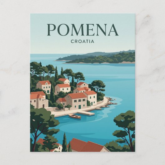 Carte Postale Pomena Croatie (Devant)